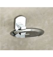 AURA Soap Dish Stainless Steel Bathroom Commercial Hotel Spa Countertop Wall Mount Heavy-Duty Anti-Rust Waterproof Easy Clean Professional Grade Durable Single Compartment Rustproof Hygienic Drainage Space Saving Modern Luxury Design Elegant Finish